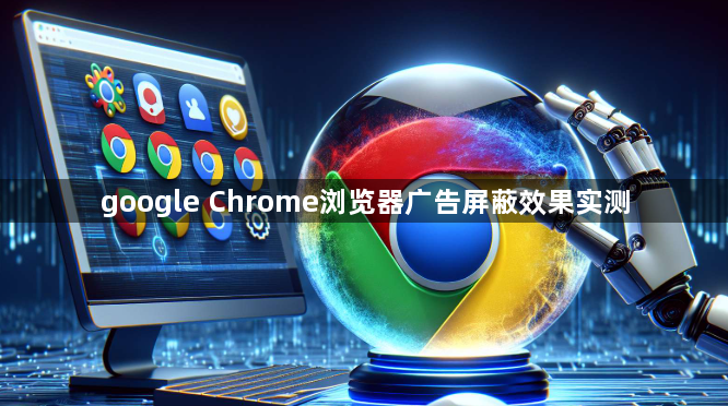 google Chrome浏览器广告屏蔽效果实测1
