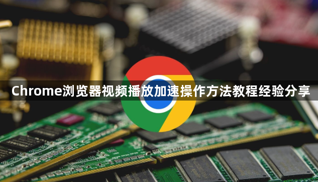 Chrome浏览器视频播放加速操作方法教程经验分享1