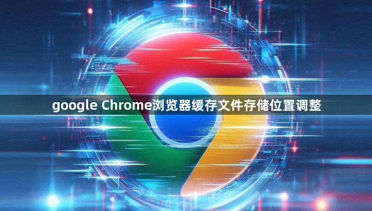 google Chrome浏览器缓存文件存储位置调整1