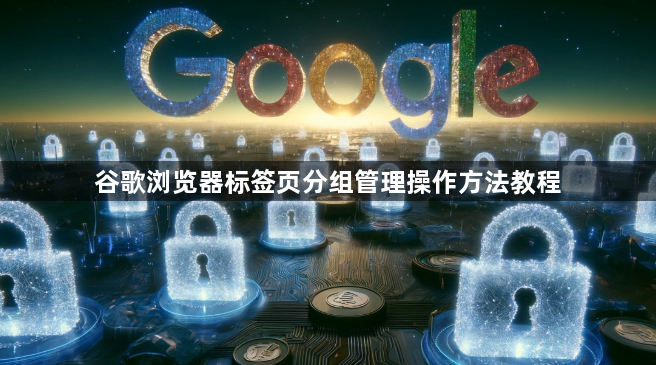 谷歌浏览器标签页分组管理操作方法教程1