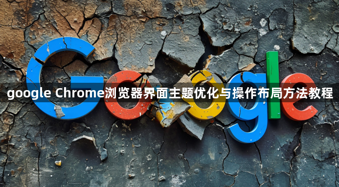 google Chrome浏览器界面主题优化与操作布局方法教程1