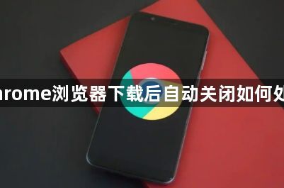 Chrome浏览器下载后自动关闭如何处理1