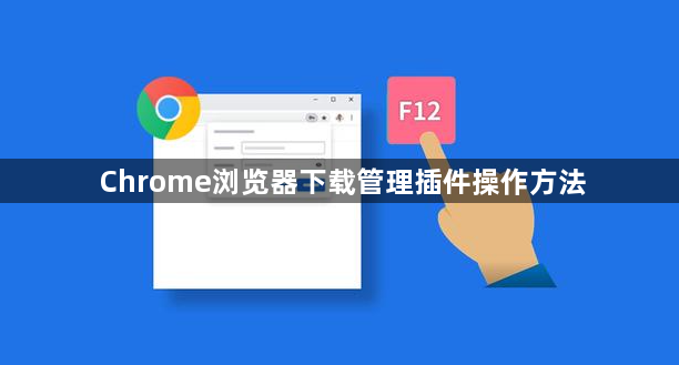 Chrome浏览器下载管理插件操作方法1