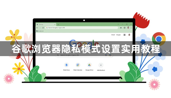 谷歌浏览器隐私模式设置实用教程1