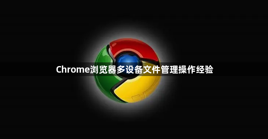Chrome浏览器多设备文件管理操作经验1