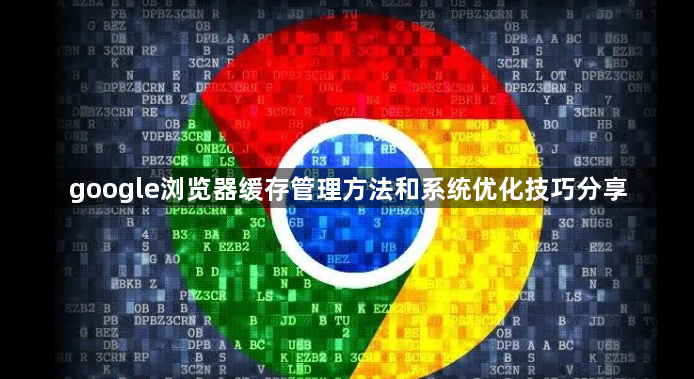 google浏览器缓存管理方法和系统优化技巧分享1