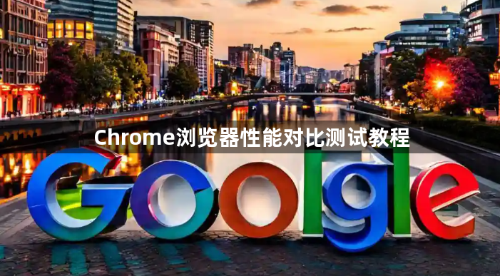 Chrome浏览器性能对比测试教程1