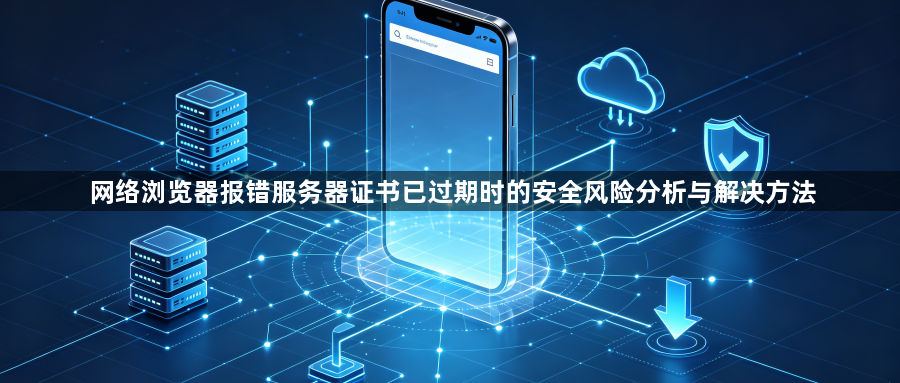 网络浏览器报错服务器证书已过期时的安全风险分析与解决方法1