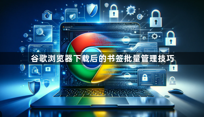 谷歌浏览器下载后的书签批量管理技巧1