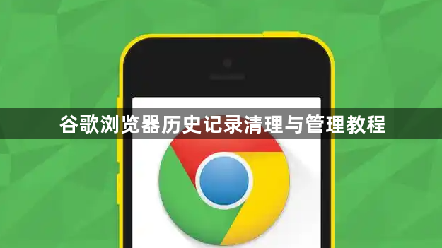 谷歌浏览器历史记录清理与管理教程1