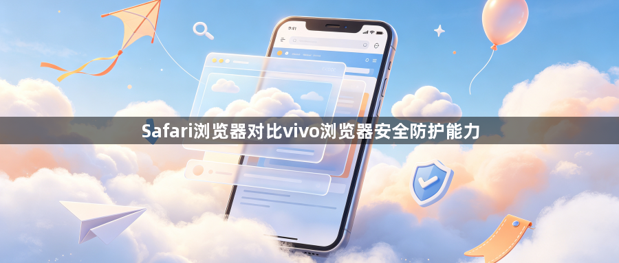 Safari浏览器对比vivo浏览器安全防护能力1