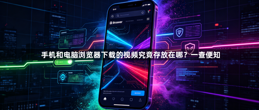 手机和电脑浏览器下载的视频究竟存放在哪?一查便知1