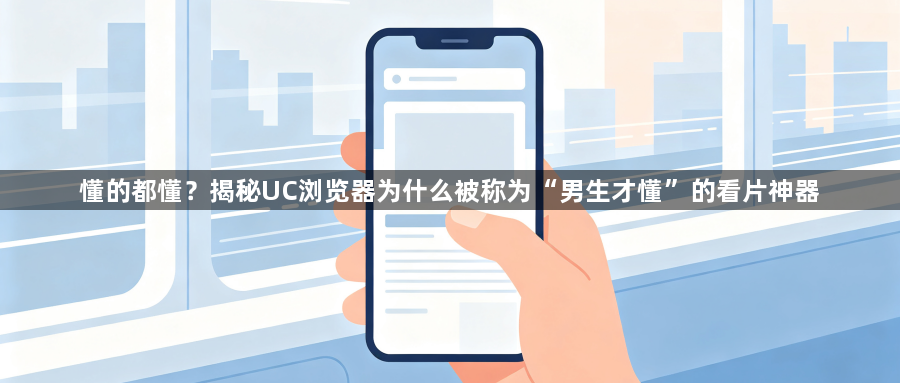 懂的都懂?揭秘UC浏览器为什么被称为“男生才懂”的看片神器1