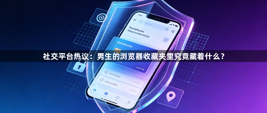 社交平台热议：男生的浏览器收藏夹里究竟藏着什么？1