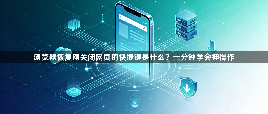 浏览器恢复刚关闭网页的快捷键是什么?一分钟学会神操作1