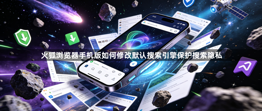 火狐浏览器手机版如何修改默认搜索引擎保护搜索隐私1