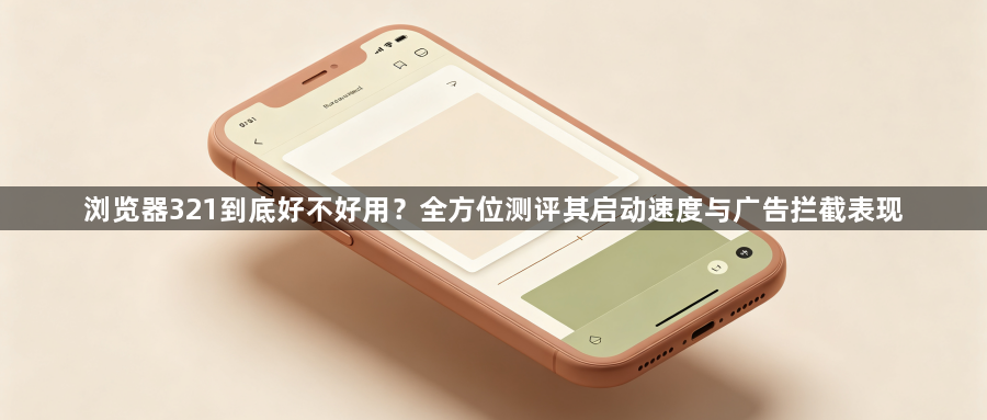 浏览器321到底好不好用？全方位测评其启动速度与广告拦截表现1