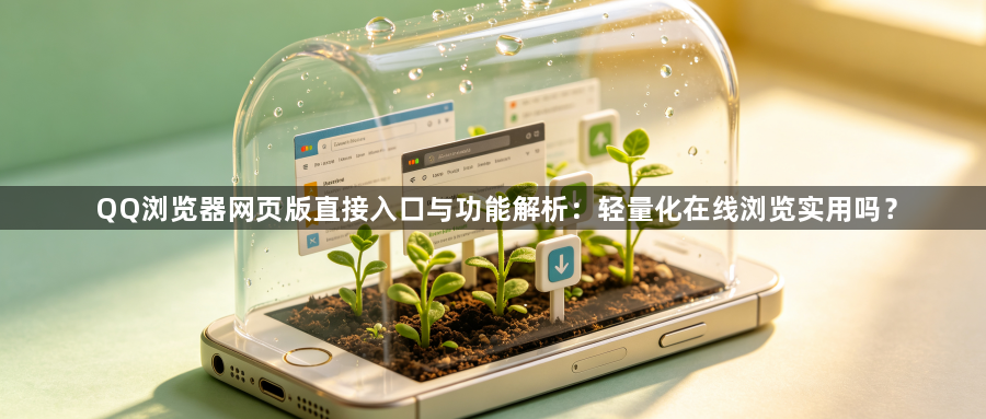 QQ浏览器网页版直接入口与功能解析:轻量化在线浏览实用吗?1