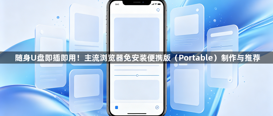 随身U盘即插即用！主流浏览器免安装便携版（Portable）制作与推荐1