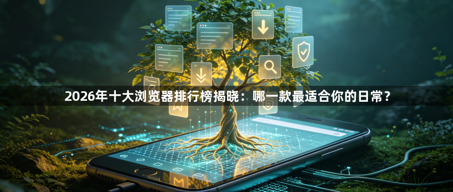 2026年十大浏览器排行榜揭晓:哪一款最适合你的日常?1