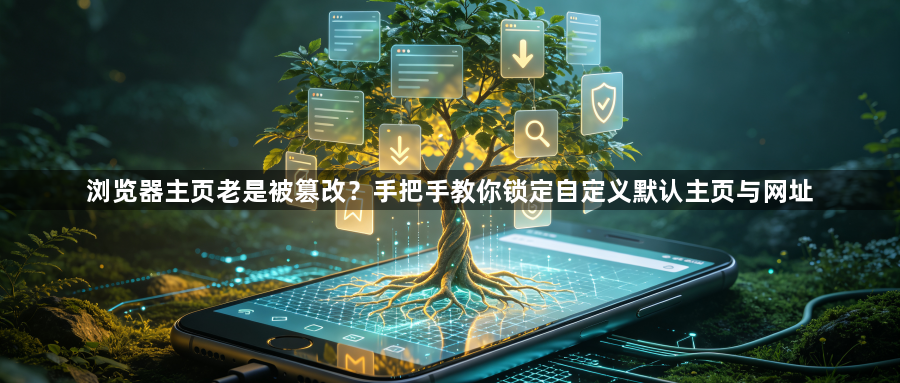浏览器主页老是被篡改?手把手教你锁定自定义默认主页与网址1