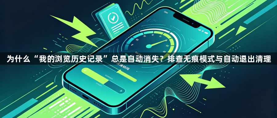 为什么“我的浏览历史记录”总是自动消失？排查无痕模式与自动退出清理1