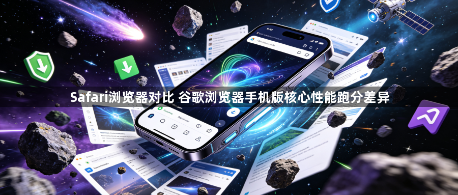 Safari浏览器对比 谷歌浏览器手机版核心性能跑分差异1