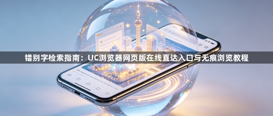 错别字检索指南:UC浏览器网页版在线直达入口与无痕浏览教程1