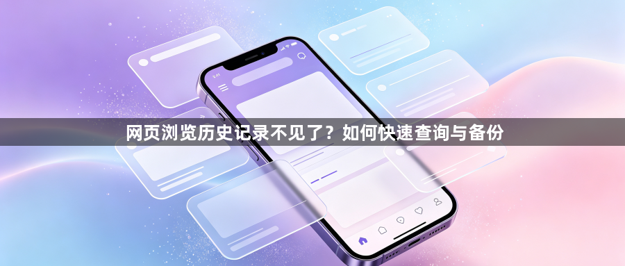 网页浏览历史记录不见了?如何快速查询与备份1