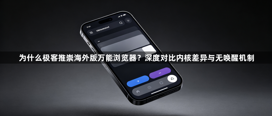 为什么极客推崇海外版万能浏览器？深度对比内核差异与无唤醒机制1